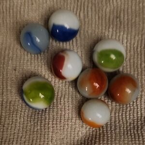Colorful Glass Marbles Set